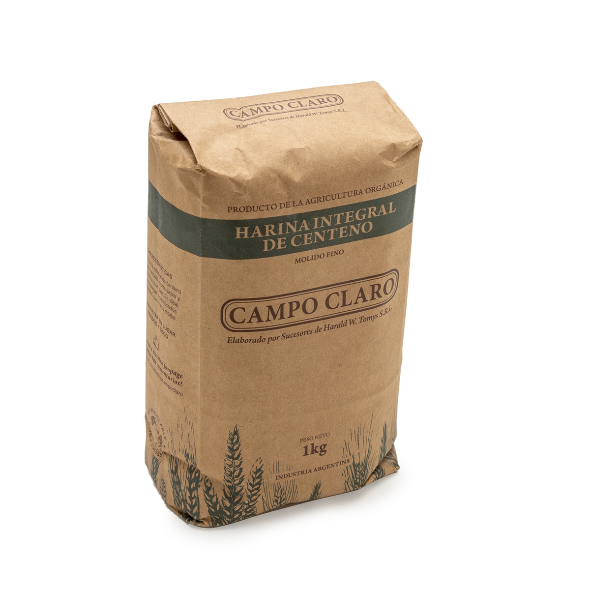 Harina de Centeno Campo Claro x 1 Kg.